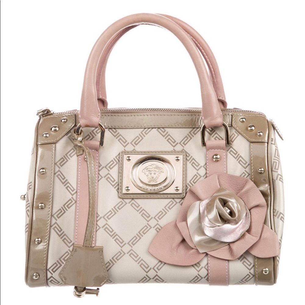 Authentic & Adorable Versace Medusa Boston Bag